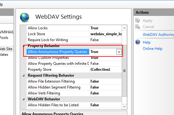 Неочевидные аспекты использования WebDAV в Windows.